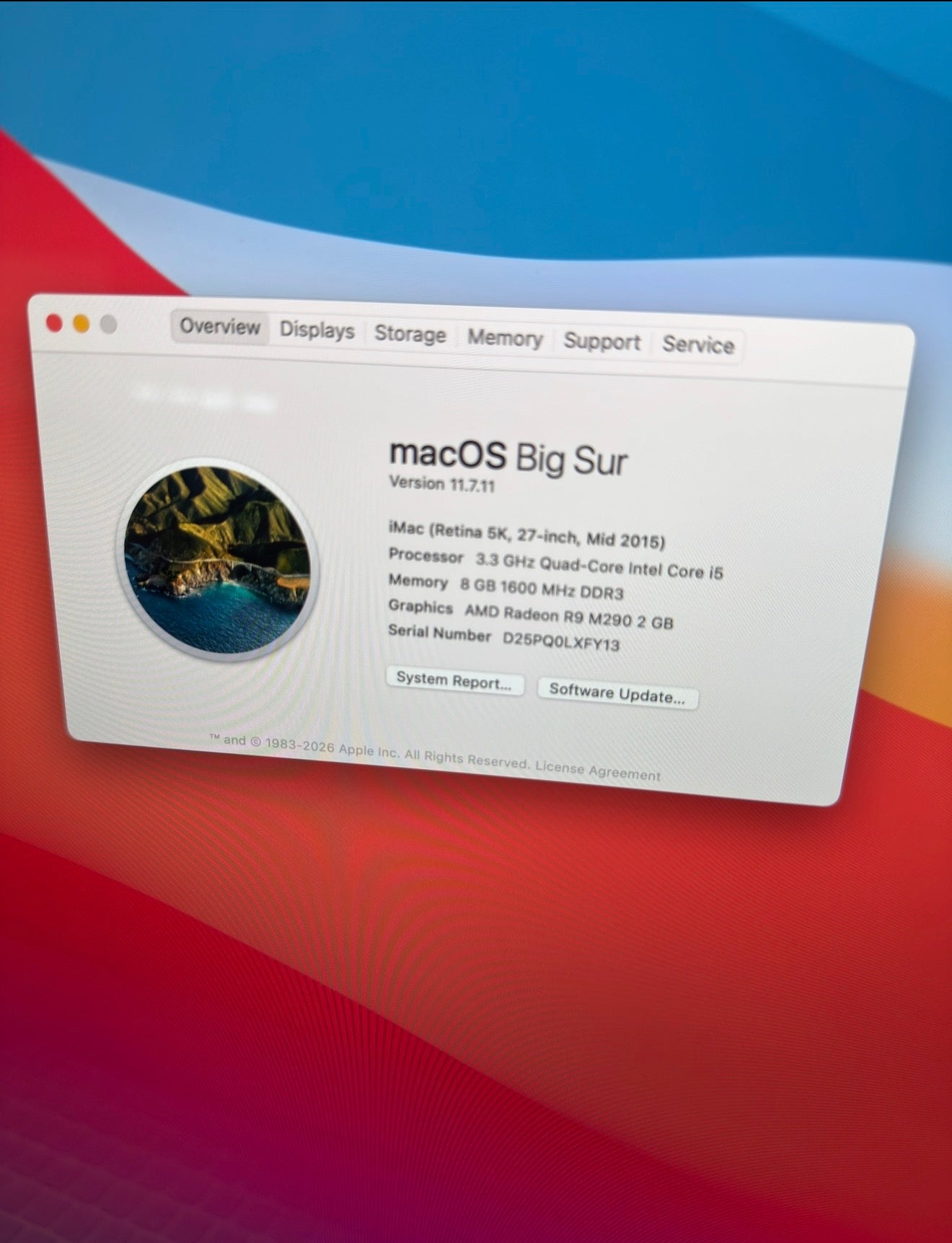 iMac ( Retina 5K, 27-inch)