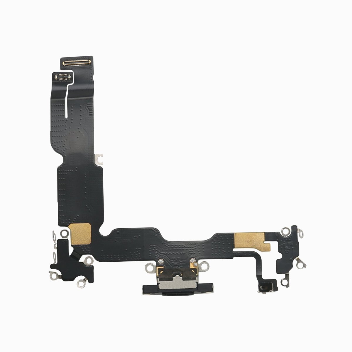 iPhone 15 Plus Charging Port Flex Cable – 3C EASY Replacement Part (Original, Black) - Pro iPhone Repair