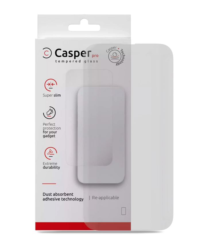iPhone 16 Pro Max / 17 Pro Max / 18 Pro Max (Matte 9H, Anti-Glare) Casper Pro Tempered Glass Screen Protector