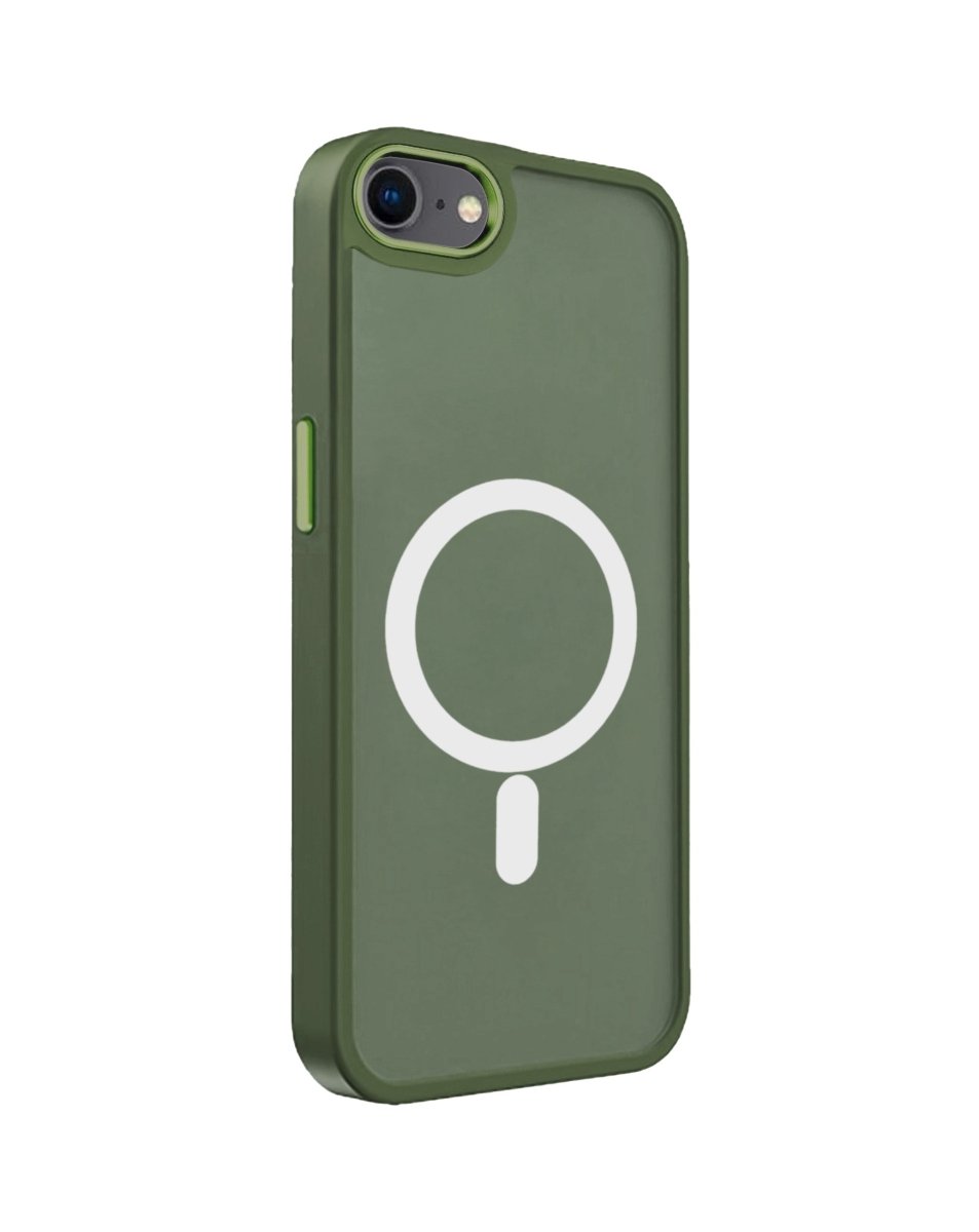 New Magnetic Wireless Charging Case - Dark Green for iPhone 7 / 8 Phone Case - Pro iPhone Repair