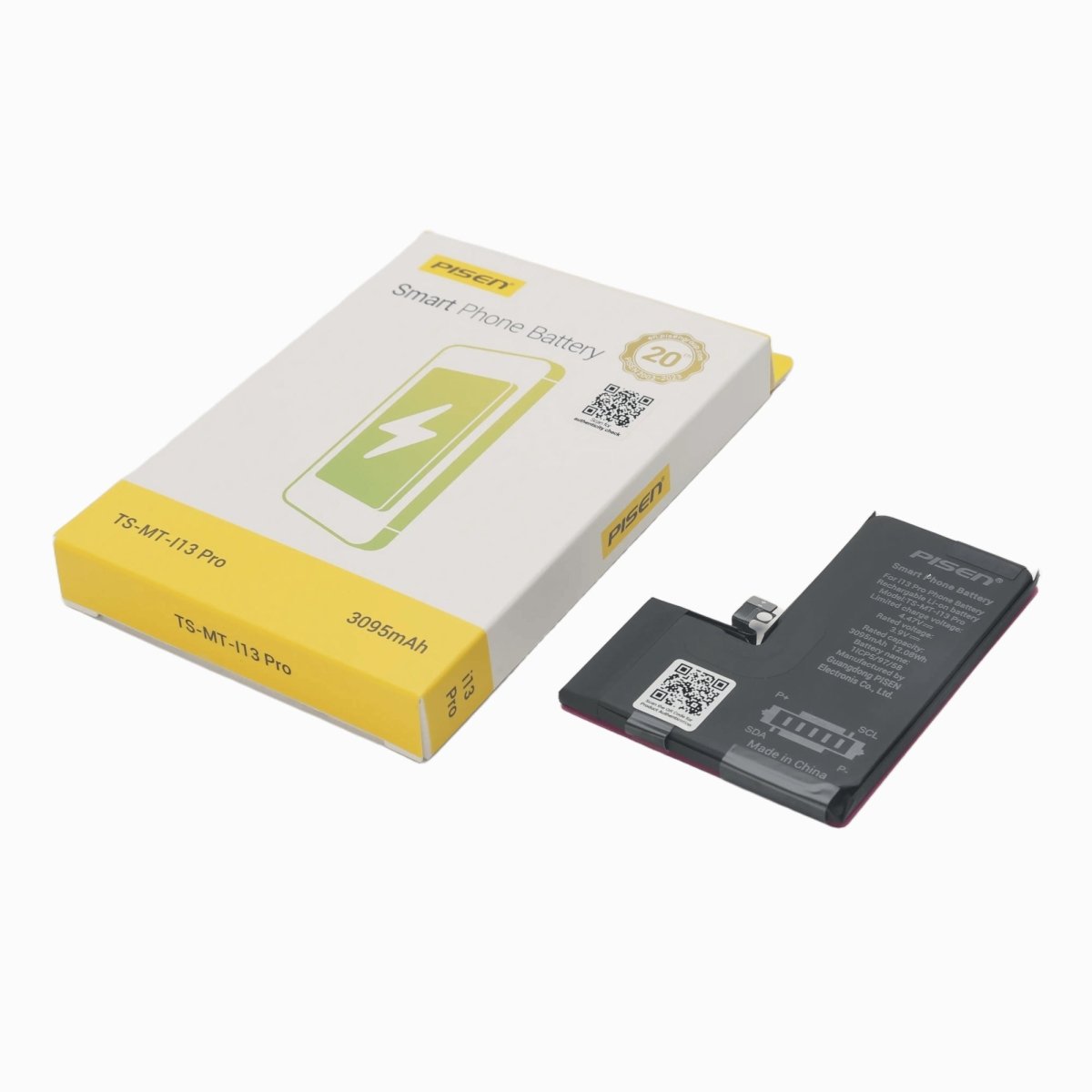 PISEN Replacement Battery for iPhone 13 Pro – Built-In Internal Phone Battery (I13 Pro) - Pro iPhone Repair