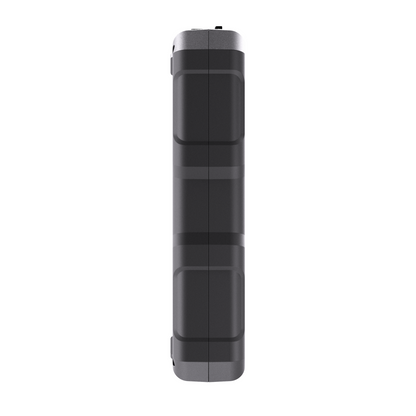 Narrow side profile of the Veratek V6 Pro jump starter