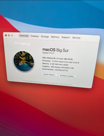 iMac ( Retina 5K, 27-inch)