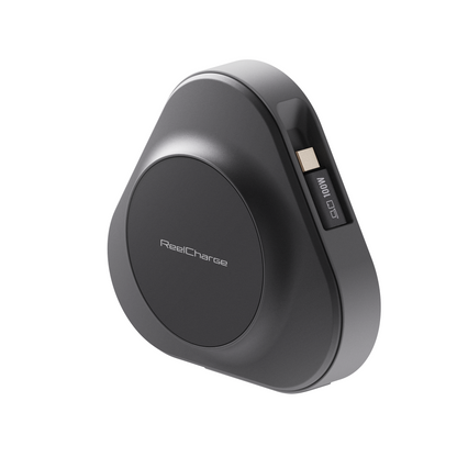 Tilted view of the black 3-in-1 Universal 100W wireless power station