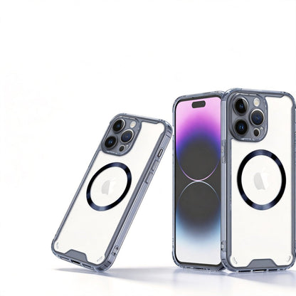 Anti-Yellow Clear MagSafe Case with Camera Guard - Black for iPhone 15 Pro Phone Case - Pro iPhone Repair