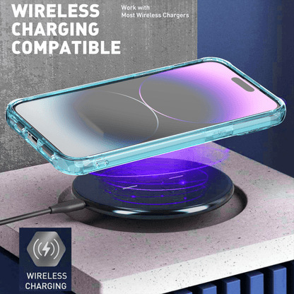 Anti-Yellow Clear MagSafe Case with Camera Guard - Black for iPhone 15 Pro Phone Case - Pro iPhone Repair