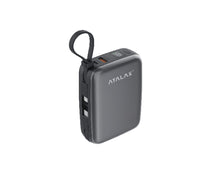 Atalax Core 20,000 mAh Power Bank – Built-In USB-C & Lightning Cables, 30W, Gray Power Bank - Pro iPhone Repair