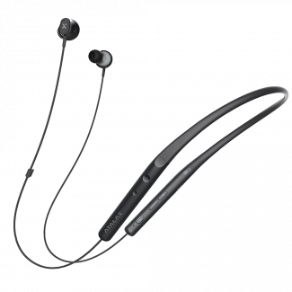 Atalax Dynamic Pro+ black neckband Bluetooth earbuds