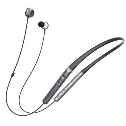 Atalax Dynamic Pro+ gray neckband Bluetooth earbuds