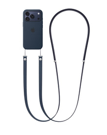 Crossbody Phone Strap - Adjustable Neck Lanyard (3.6ft) - Navy Blue Crossbody Strap - Pro iPhone Repair