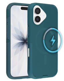Dual Layer Case with Wireless Charging - Dark Green for iPhone 17 Phone Case - Pro iPhone Repair