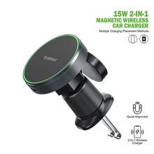 ESOULK 15W 2-in-1 Magnetic Wireless Car Charger & Air Vent Mount Wireless Car Charger - Pro iPhone Repair