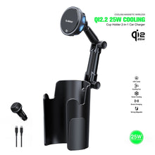 ESOULK 25W Magnetic Wireless Car Charger — Adjustable Cup Holder Mount (Qi2.2, Active Cooling) Wireless Car Charger - Pro iPhone Repair