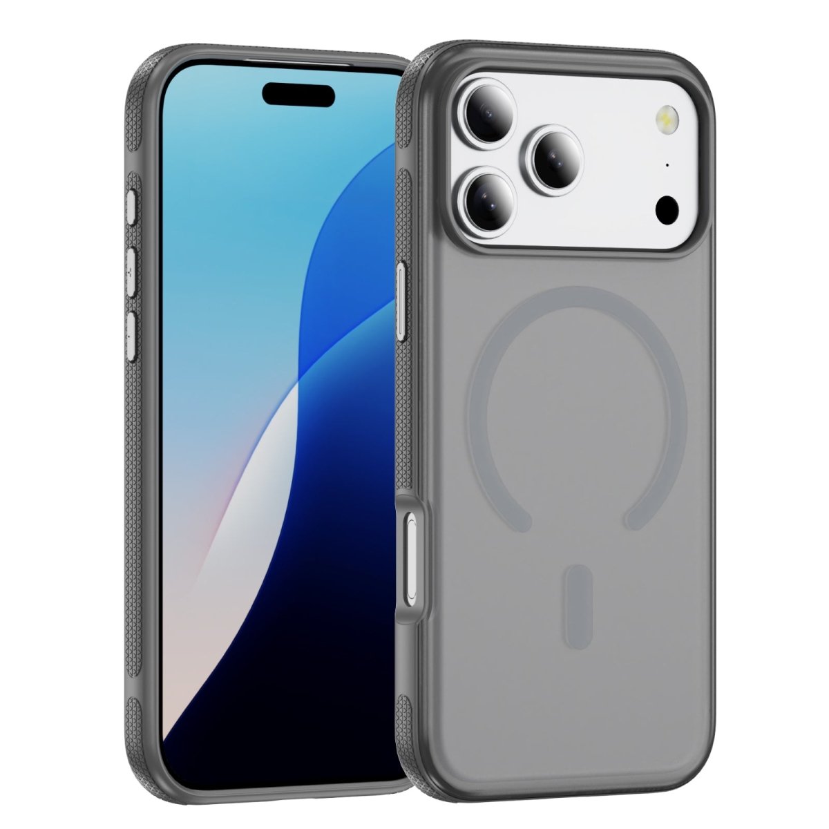 Frosted Matte MagSafe Case - Gray for iPhone 17 Pro / 18 Pro Phone Case - Pro iPhone Repair