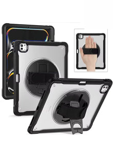 Full Body Protective Case - Black for iPad Air 13 2024 / Pro 12.9 (3rd / 4th / 5th / 6th) iPad Case - Pro iPhone Repair