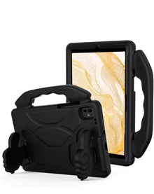 Hand-Held Stand Kids Case - Black for iPad Air 13 2024 / Pro 13 2024 / Pro 12.9 (3rd / 4th / 5th / 6th) iPad Case - Pro iPhone Repair