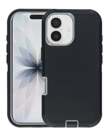 Heavy Duty Case - Black & Gray for iPhone 17 Phone Case - Pro iPhone Repair