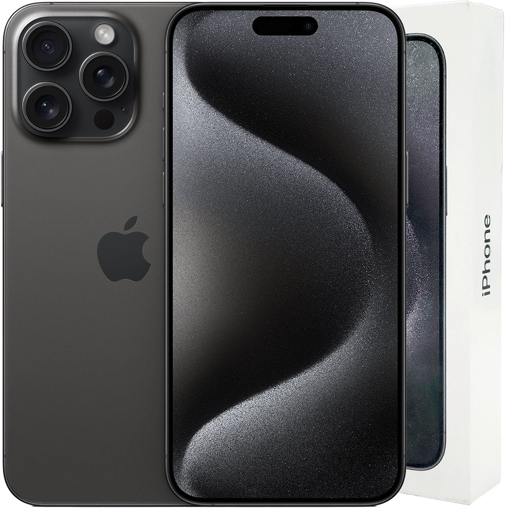 iPhone 15 Pro 256GB - Black - Pre-owned