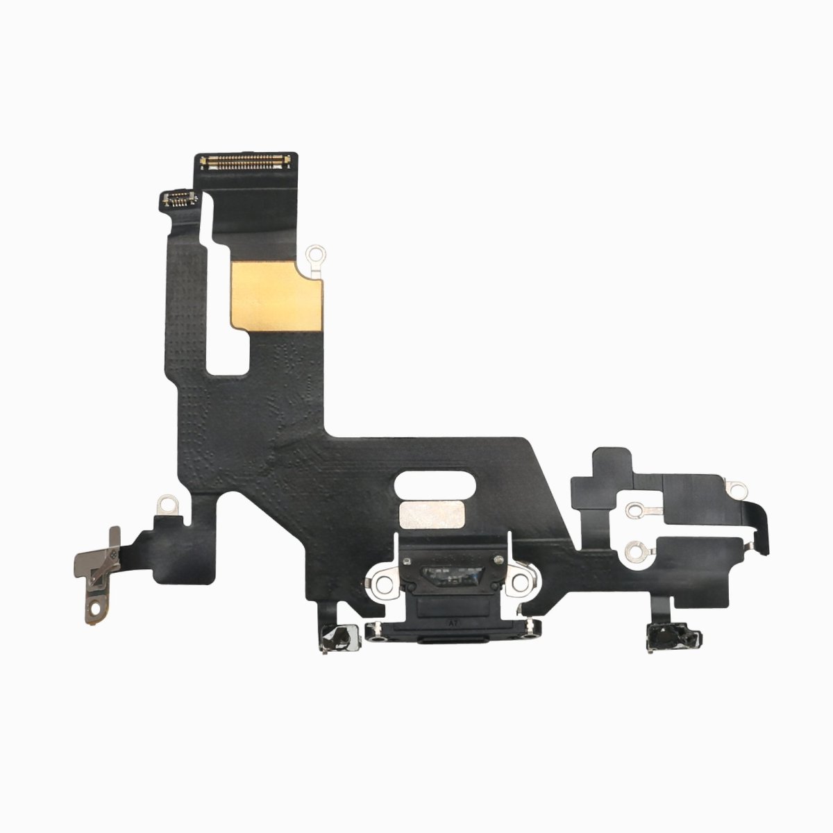 iPhone 11 Charging Port Flex Cable – 3C EASY Replacement Part (Original, Black) - Pro iPhone Repair