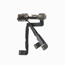 Back view of iPhone 11 Pro front camera flex assembly showing ribbon cables and connectors
