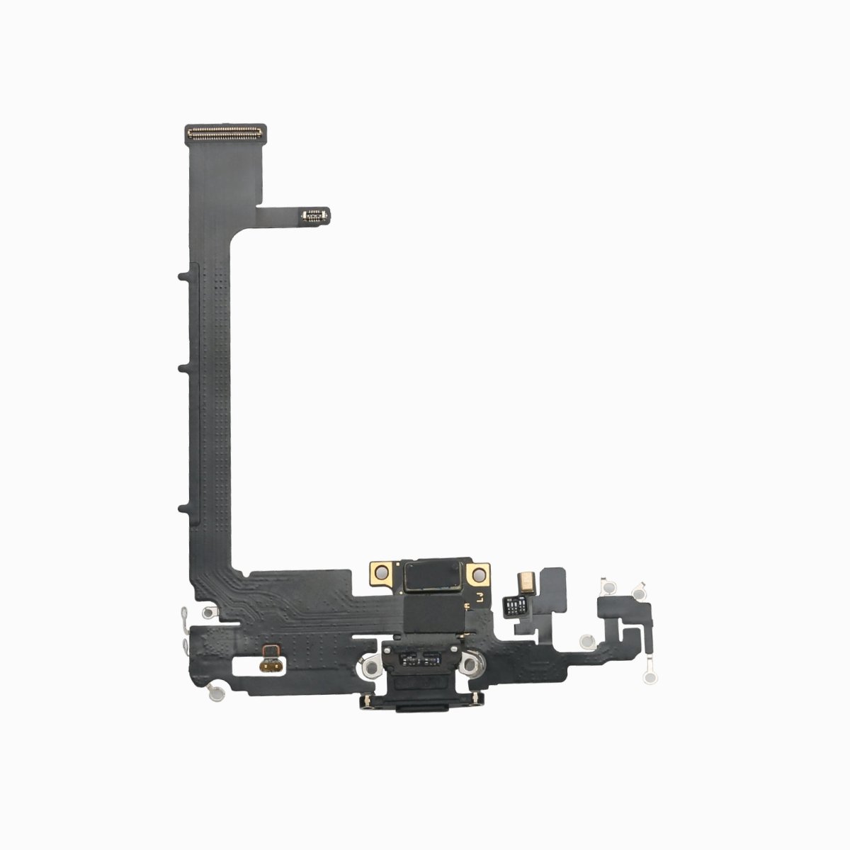 iPhone 11 Pro Max Charging Port Flex Cable – 3C EASY Replacement Part (Original, Black) - Pro iPhone Repair