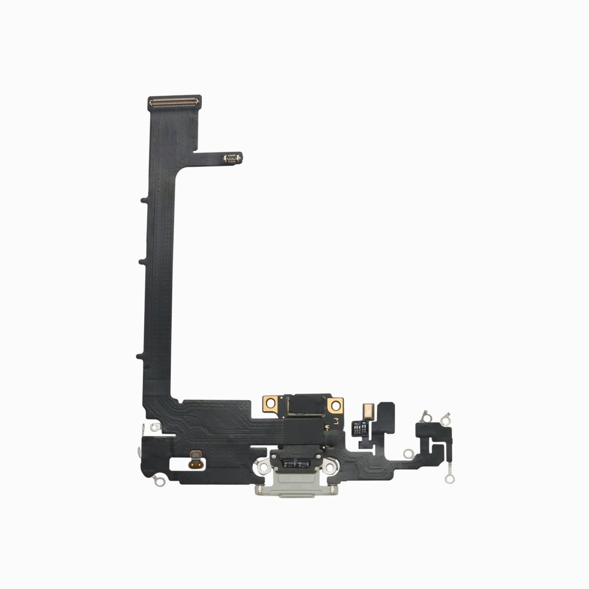 iPhone 11 Pro Max Charging Port Flex Cable – 3C EASY Replacement Part (Original, White) - Pro iPhone Repair