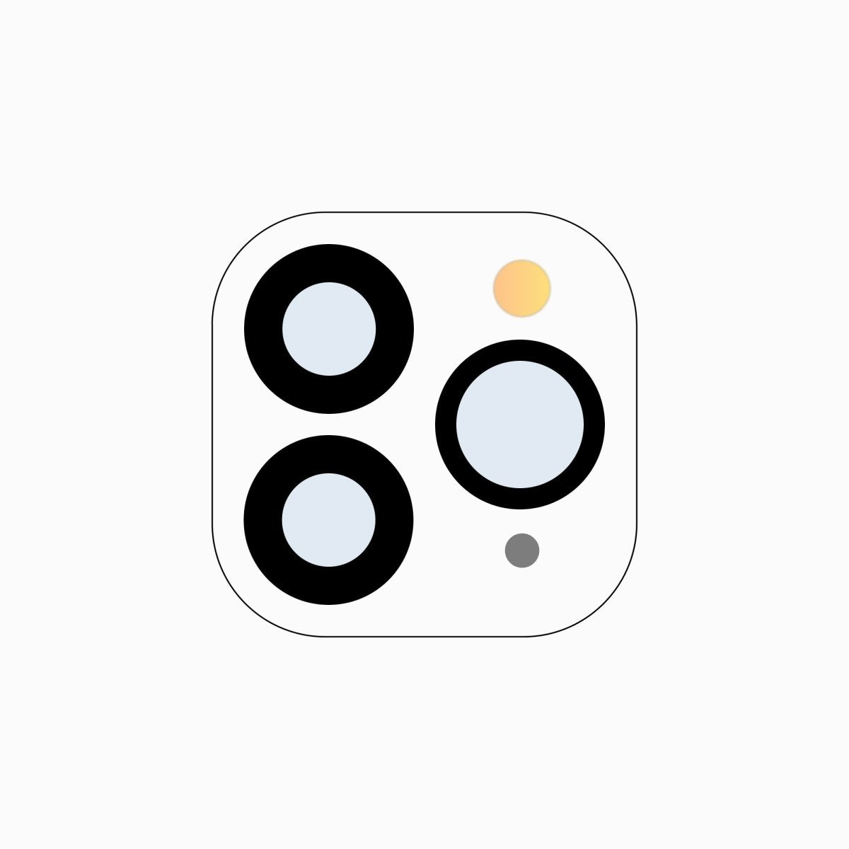 iPhone 11 Series Back Camera Lens – 3C EASY Replacement Part (Aftermarket) - Pro iPhone Repair