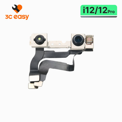 Original iPhone 12/12 Pro front camera and Face ID sensor flex assembly, 3C EASY product card