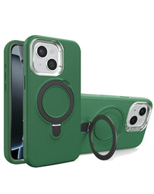 iPhone 12 / 12 Pro Heavy Duty Kickstand Case - Dark Green Phone Case - Pro iPhone Repair