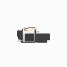 Reverse side of original iPhone 12/12 Pro loudspeaker module showing frame and contacts