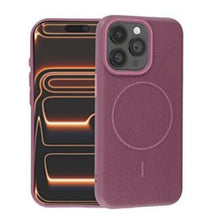 iPhone 12 / 12 Pro Magnetic Leather Case - Sunset Purple Phone Case - Pro iPhone Repair