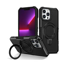iPhone 12 / 12 Pro Rugged Ring Holder Case - Black Phone Case - Pro iPhone Repair