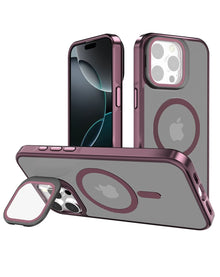 iPhone 12 / 12 Pro Slim Clear Case with Camera Stand - Red Phone Case - Pro iPhone Repair
