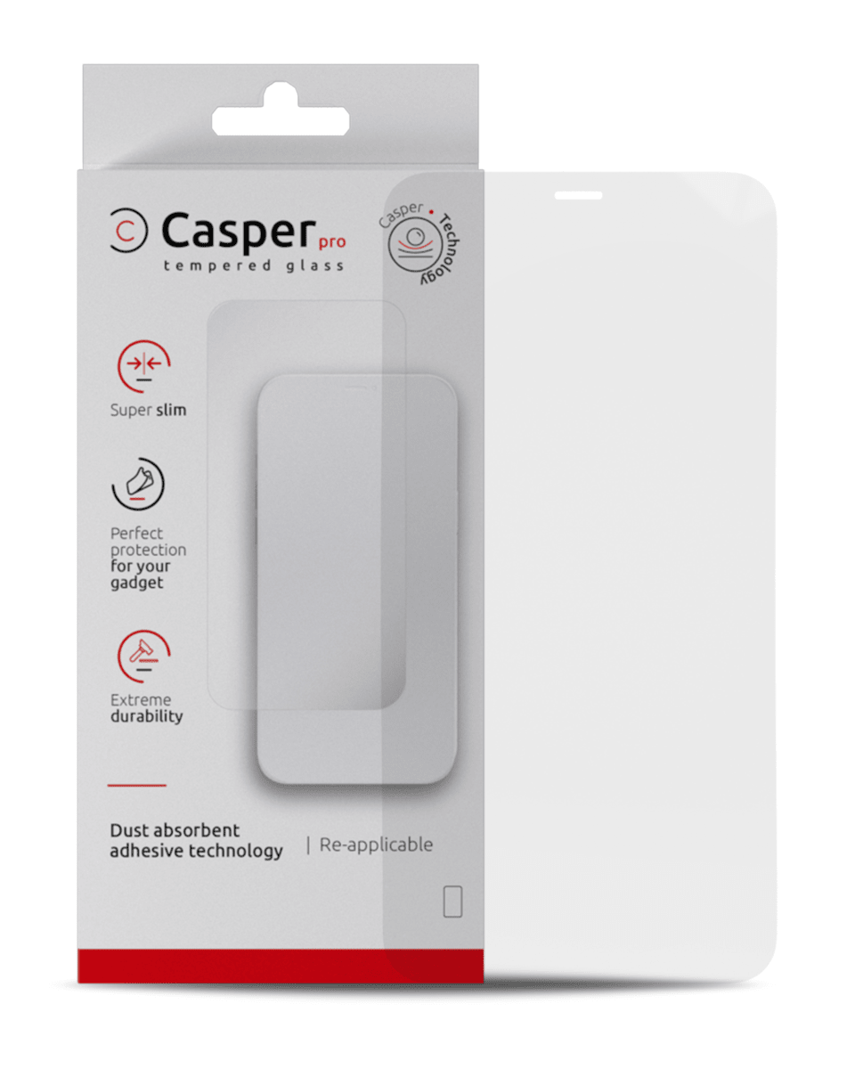 iPhone 12 Mini (Clear 9H, HD) Casper Pro Tempered Glass Screen Protector (Case-Friendly) Screen Protector - Pro iPhone Repair