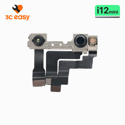 Original iPhone 12 mini front camera and Face ID sensor flex assembly, 3C EASY product card