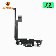 iPhone 12 Pro Max Charging Port Flex Cable – 3C EASY Replacement Part (Original, Black) - Pro iPhone Repair