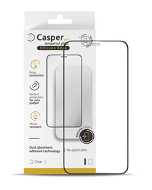 iPhone 12 Pro Max (Clear + Silicone Edge) Casper Pro Tempered Glass Screen Protector Screen Protector - Pro iPhone Repair