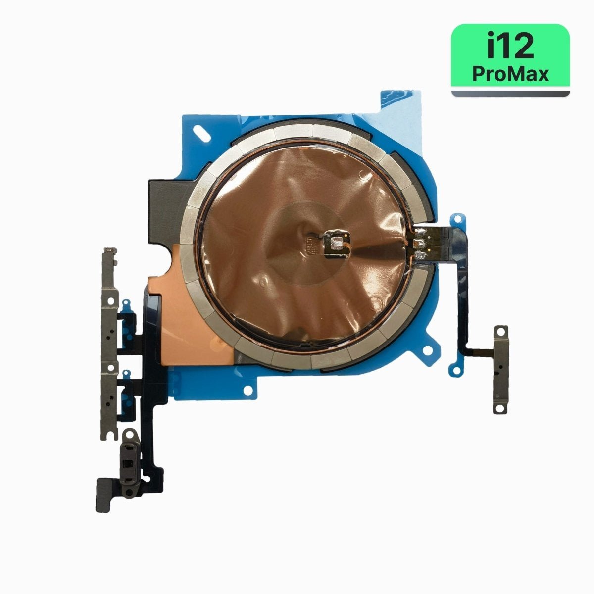 iPhone 12 Pro Max Power & Volume Button Flex with Wireless Charging Coil - Pro iPhone Repair
