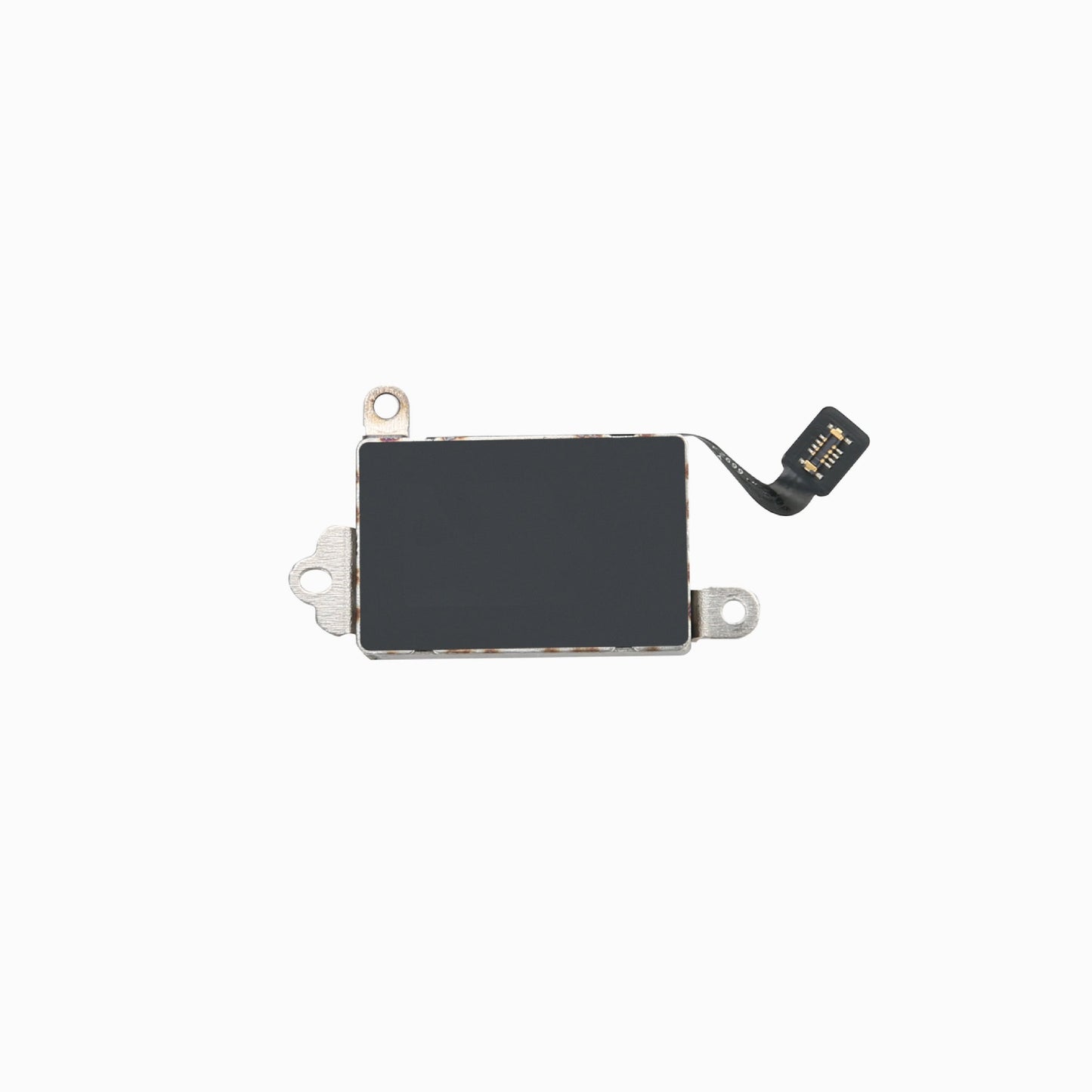 Reverse side of iPhone 12 Pro Max Taptic Engine vibration motor showing flex connector