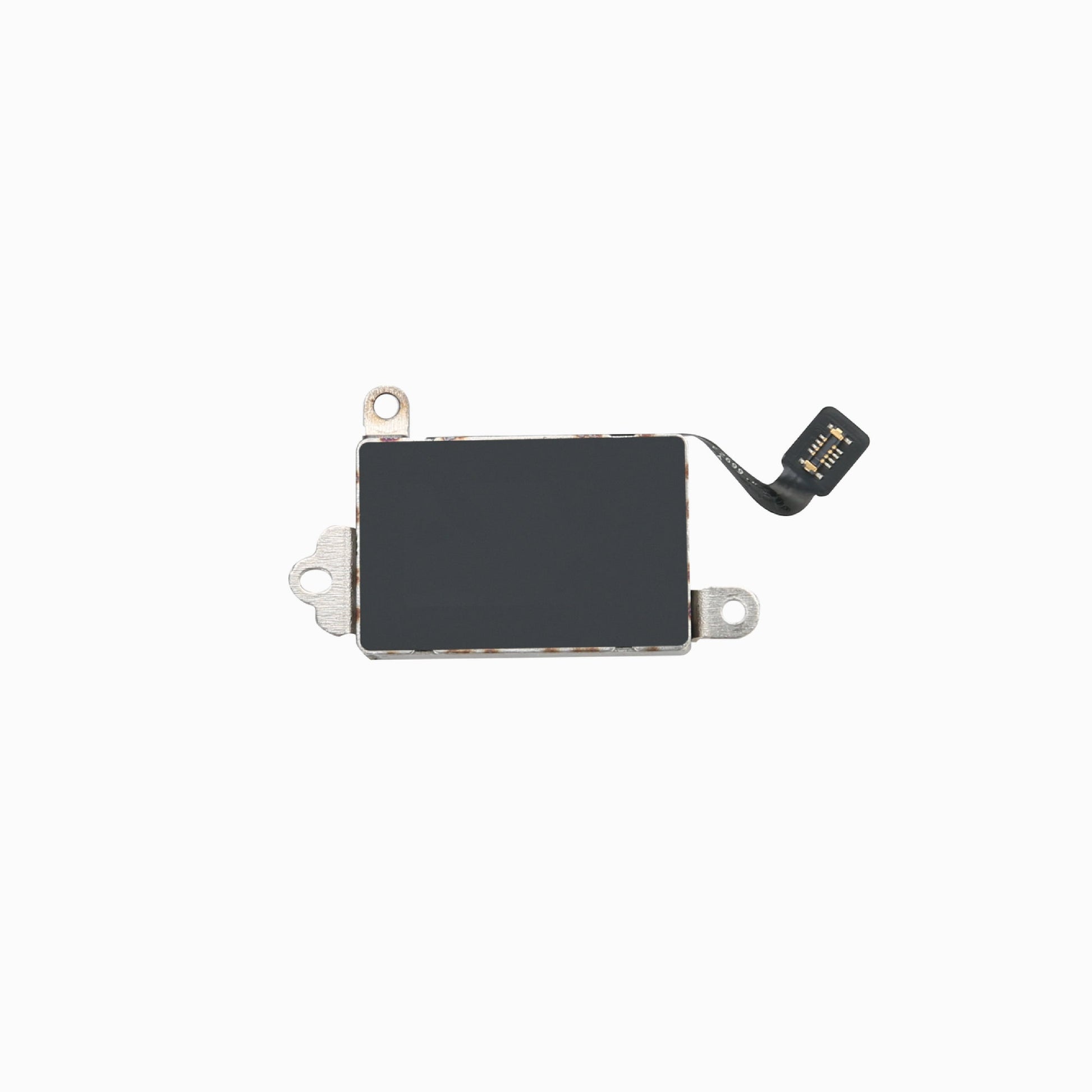 Reverse side of iPhone 12 Pro Max Taptic Engine vibration motor showing flex connector