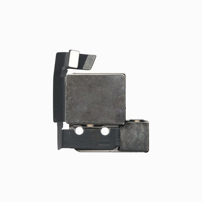Back of iPhone 13 / 13 mini rear camera module showing metal shielding and flex cable