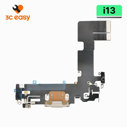 iPhone 13 Charging Port Flex Cable – 3C EASY Replacement Part (Original, White) - Pro iPhone Repair