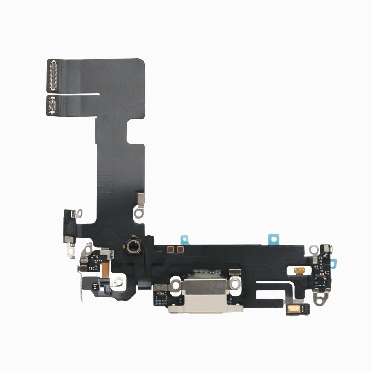 iPhone 13 Charging Port Flex Cable – 3C EASY Replacement Part (Original, White) - Pro iPhone Repair