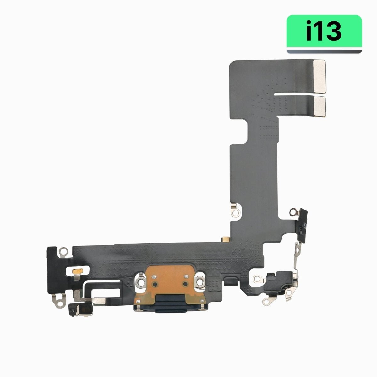iPhone 13 Charging Port Flex Cable (Original, Black) - Pro iPhone Repair