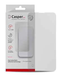 Casper Pro matte anti-glare tempered glass screen protector for iPhone 13 Mini, frosted glass with retail box