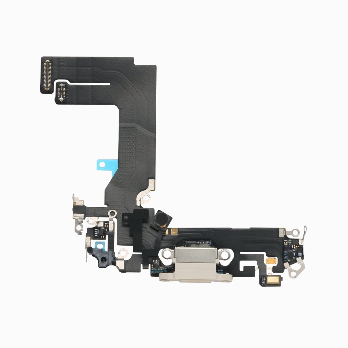 iPhone 13 mini Charging Port Flex Cable – 3C EASY Replacement Part (Original, White) - Pro iPhone Repair
