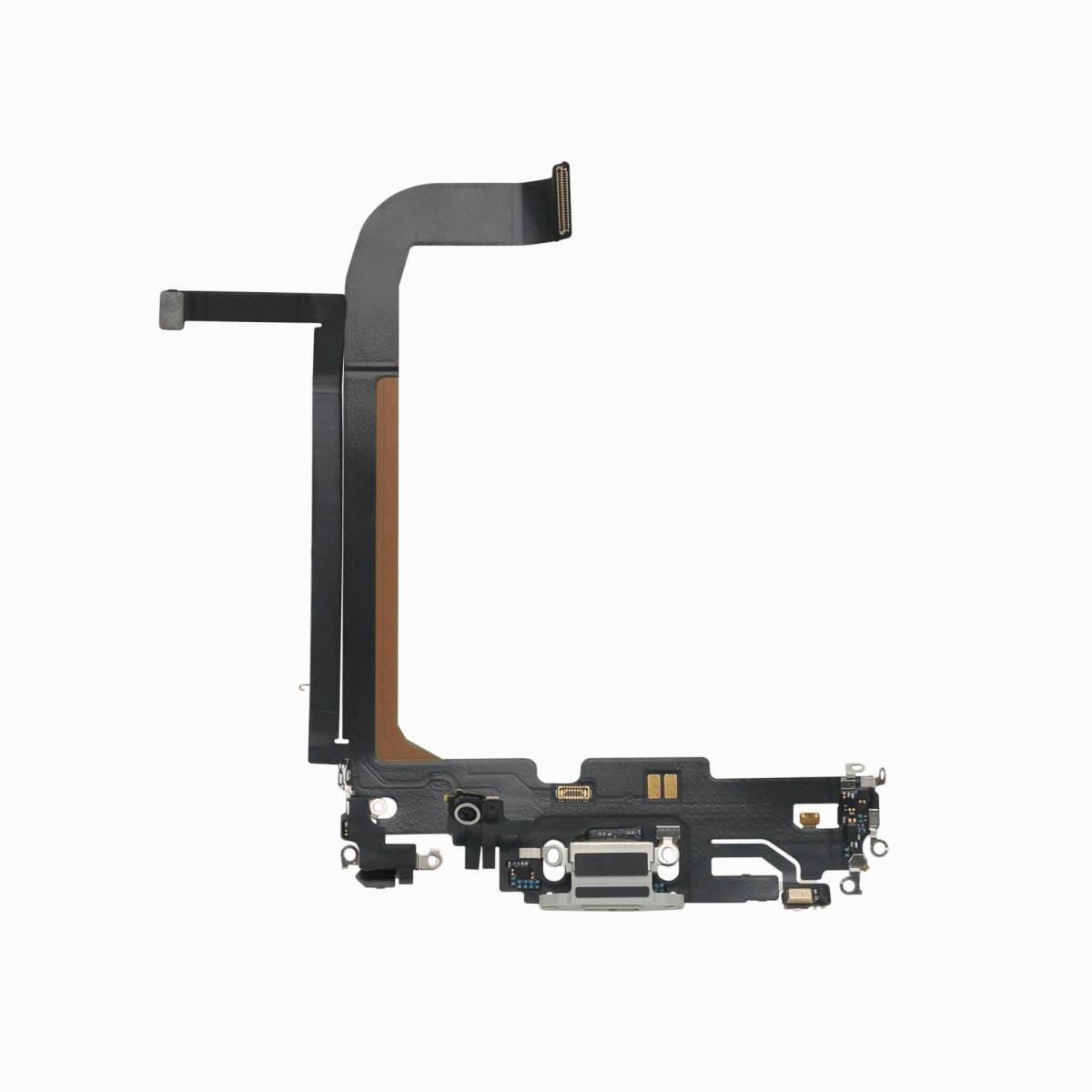 iPhone 13 Pro Max Charging Port Flex Cable – 3C EASY Replacement Part (Original, White) - Pro iPhone Repair