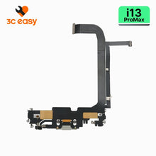 iPhone 13 Pro Max Charging Port Flex Cable – 3C EASY Replacement Part (Original, White) - Pro iPhone Repair
