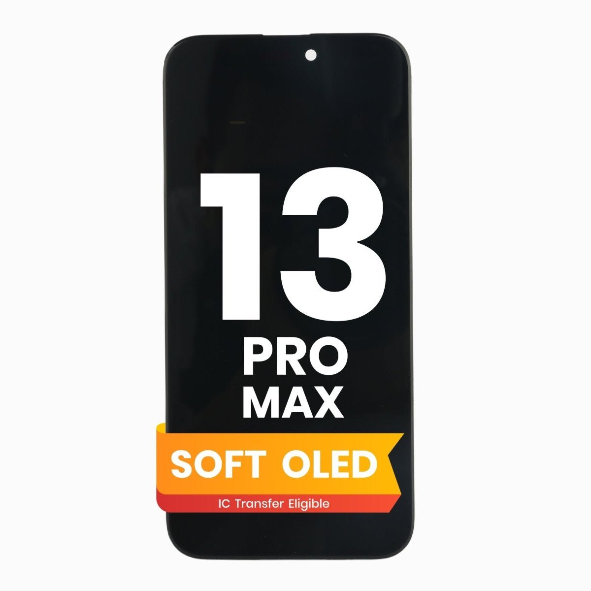 iPhone 13 Pro Max Screen Replacement (Soft OLED, Black) - Pro iPhone Repair