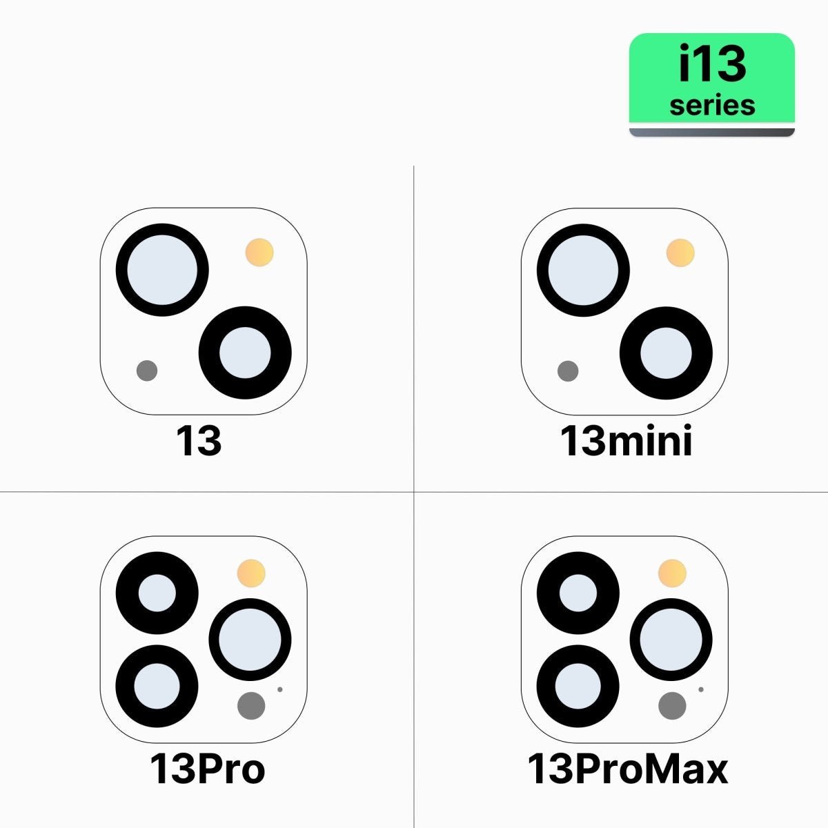 iPhone 13 Series Back Camera Lens (Aftermarket) - Pro iPhone Repair